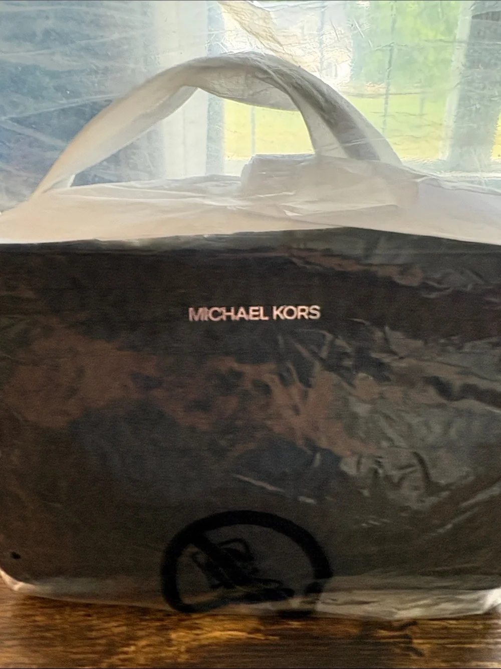 NWT Michael Kors Black Signature Crossbody Bag